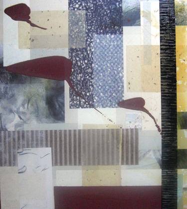 Original Abstract Collage by Edward kane