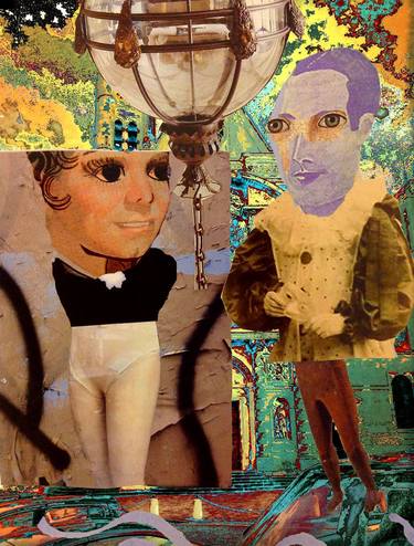 Original People Mixed Media by Terry Castle