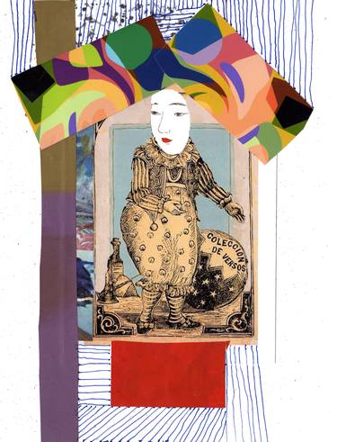 Original Conceptual Women Mixed Media by Terry Castle