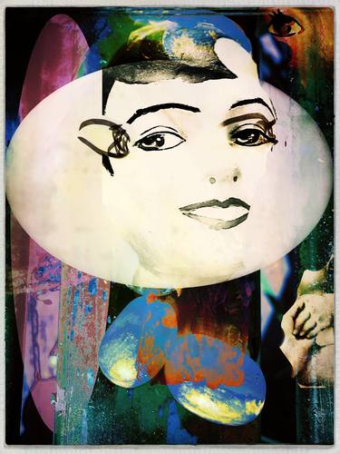 Original Women Mixed Media by Terry Castle