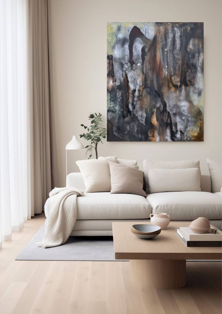 Original Abstract Painting by Areta Didzioniene