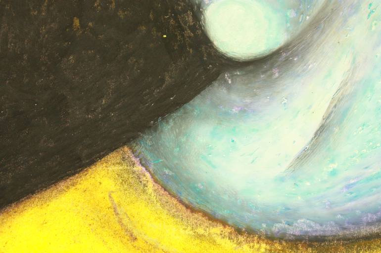 Original Abstract Portrait Painting by Seda Calhan