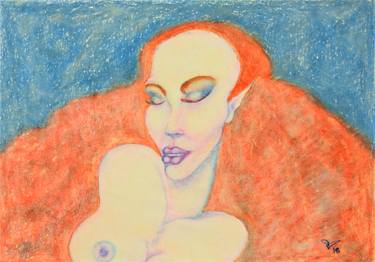 Print of Nude Paintings by Seda Calhan