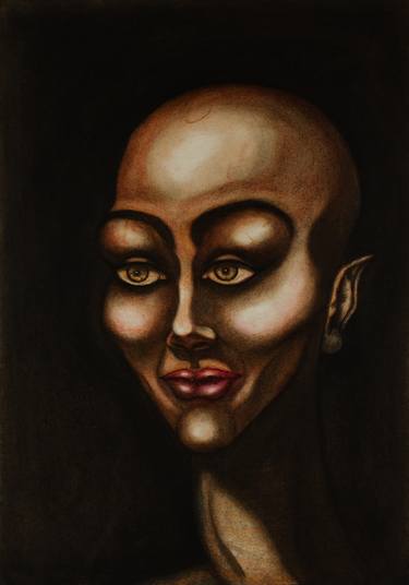 Original Expressionism Women Paintings by Seda Calhan