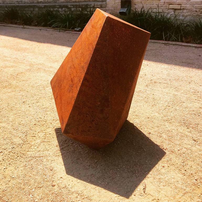 Original Geometric Sculpture by Braydon Gold