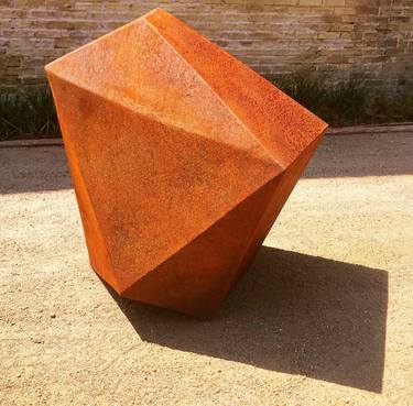 Original Abstract Geometric Sculpture by Braydon Gold