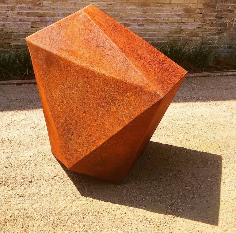 Original Geometric Sculpture by Braydon Gold