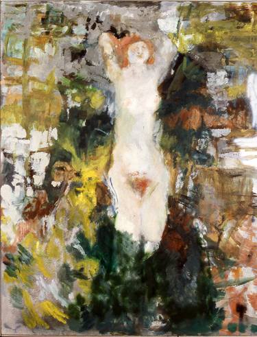 Original Expressionism Nude Paintings by Steven Agin