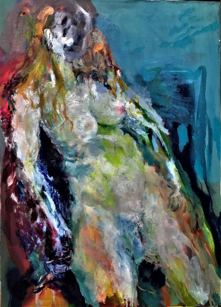 Original Nude Painting by Steven Agin