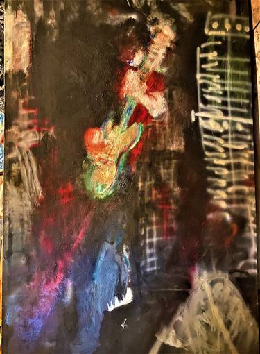 Original Expressionism Music Paintings by Steven Agin