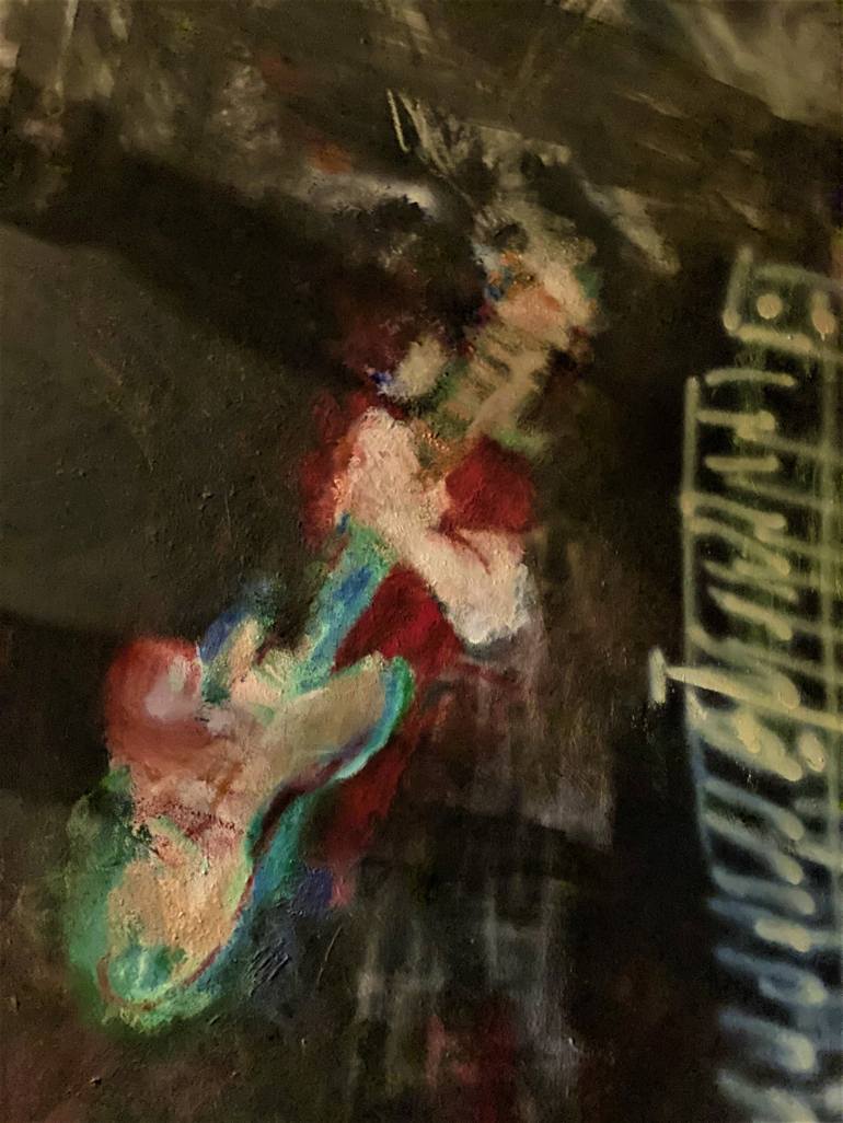 Original Expressionism Music Painting by Steven Agin
