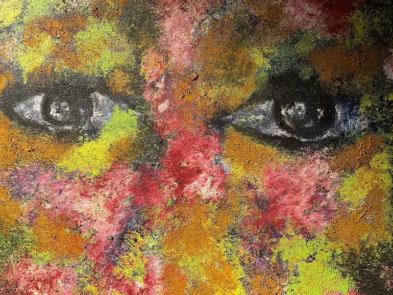 Original Abstract Expressionism Abstract Painting by Gina Lafont