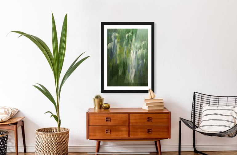 Original Abstract Expressionism Abstract Painting by Gina Lafont