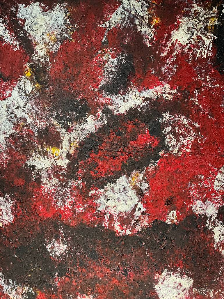 Original Abstract Expressionism Abstract Painting by Gina Lafont