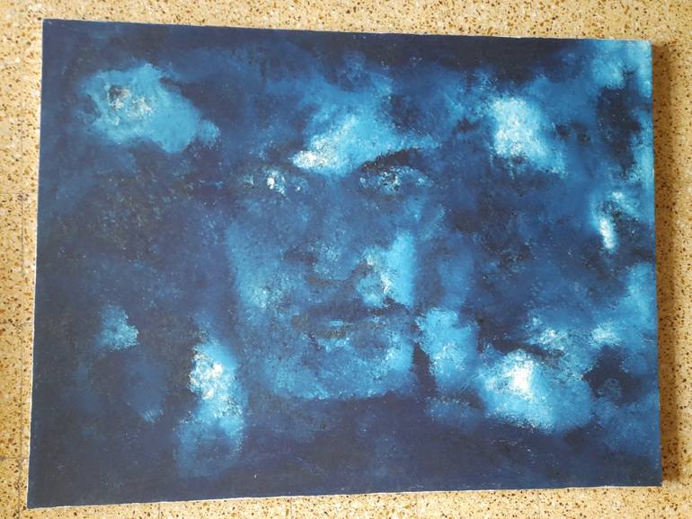 Original Abstract Expressionism Abstract Painting by Gina Lafont