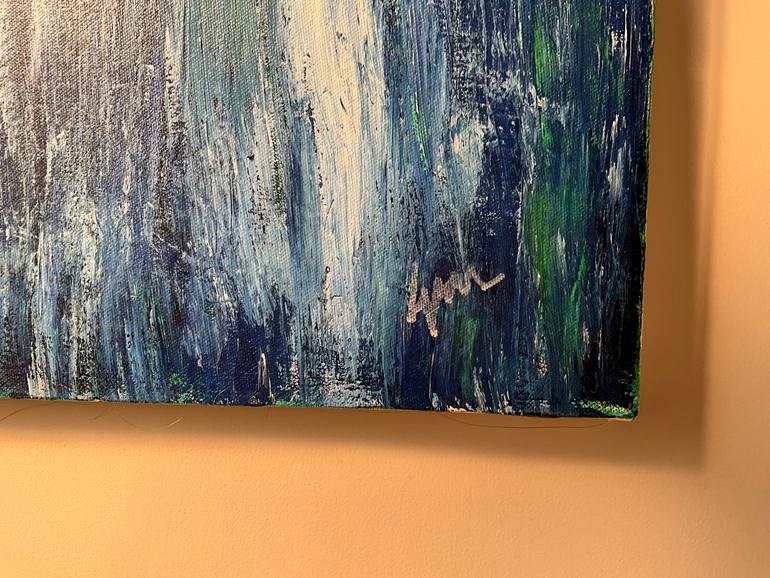 Original Abstract Expressionism People Painting by Gina Lafont