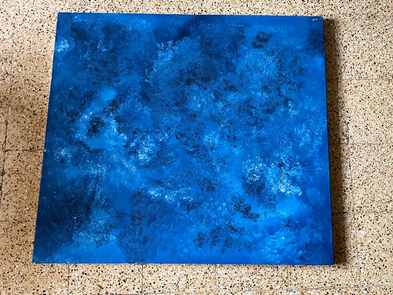Original Abstract Expressionism People Painting by Gina Lafont