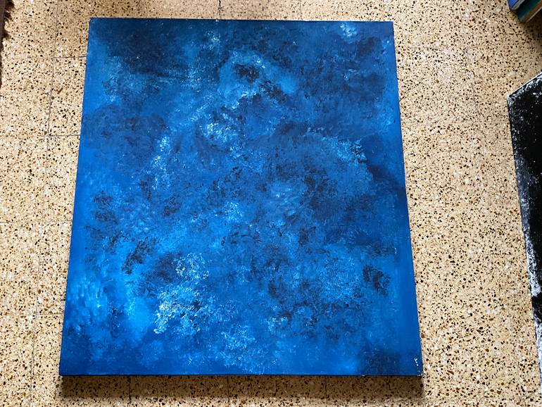 Original Abstract Expressionism People Painting by Gina Lafont