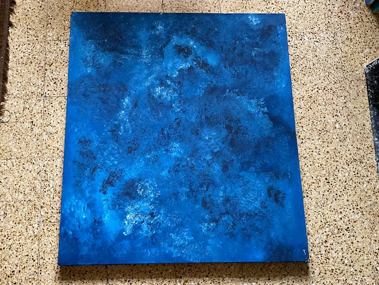 Original Abstract Expressionism People Painting by Gina Lafont