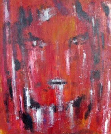 Print of Abstract Expressionism Portrait Paintings by Gina Lafont