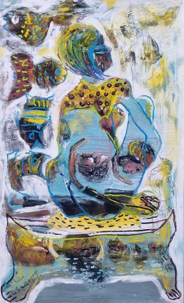Saatchi Art Artist Dalma Dobisz; Paintings, “GIVE and TAKE in ordering principle” #art