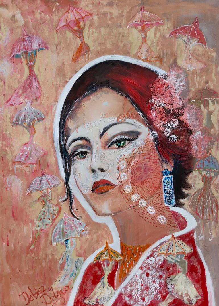 Pink Horizon Painting by Yaroslav Yaseniev | Saatchi Art Finland