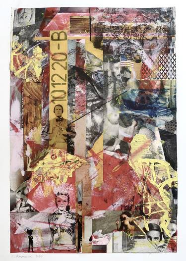 Original Pop Art Popular culture Mixed Media by Guillaume P