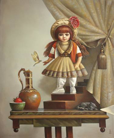 Original Figurative Still Life Painting by Andrey Doronin