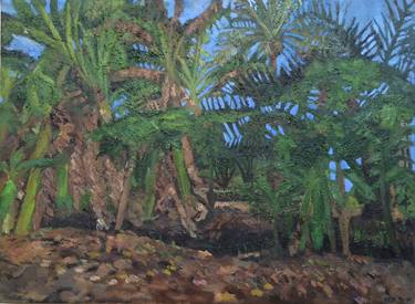 "Oasis, II" Manama, Bahrain 30 cm x 40 cm, oil on canvas 2014 thumb