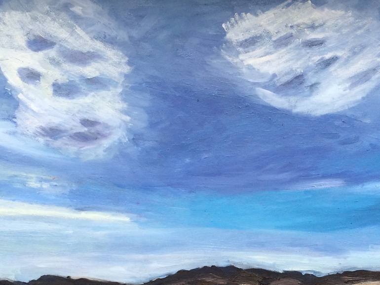 Original Figurative Landscape Painting by Christine Olga Smith