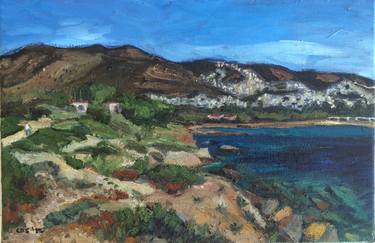 PIKPA Glyfada, 19.5 x 30.5 cm, oil on linen, 2015 thumb