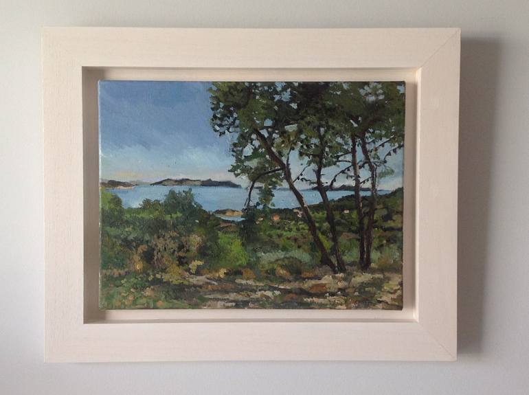 Original Impressionism Nature Painting by Christine Olga Smith