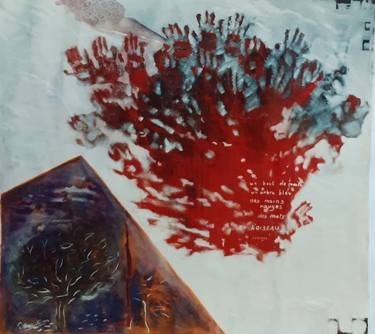 Saatchi Art Artist Danielle Wortman; Paintings, “the war” #art