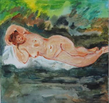 Print of Nude Paintings by Danielle Wortman