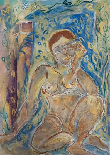 Print of Modern Nude Paintings by Danielle Wortman