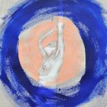 blue circle by Rada De Witt