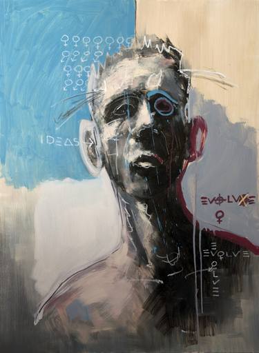 Print of Figurative Portrait Paintings by Lukas Kasprowicz