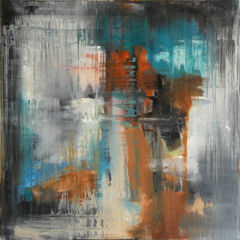 Layers of Reflection Painting by Lukas Kasprowicz | Saatchi Art