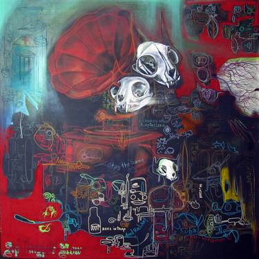 Print of Surrealism Graffiti Paintings by MKS Art