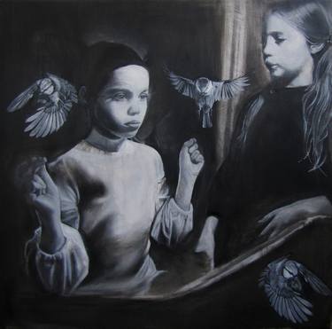 Print of Figurative Children Paintings by MKS Art