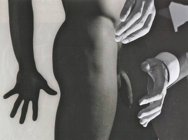 Print of Fine Art Erotic Collage by Deborah Stevenson
