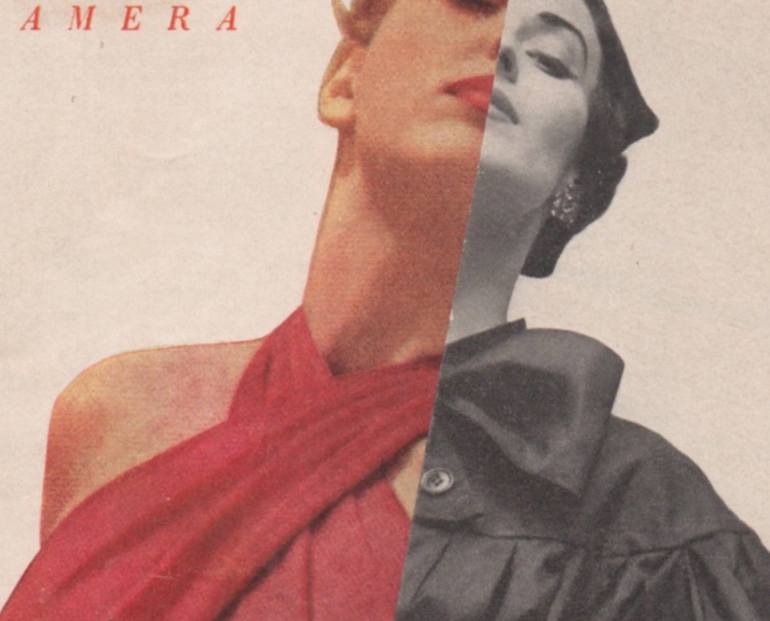 Original Dada Fashion Collage by Deborah Stevenson