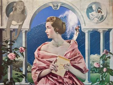 Original Dada Women Collage by Deborah Stevenson