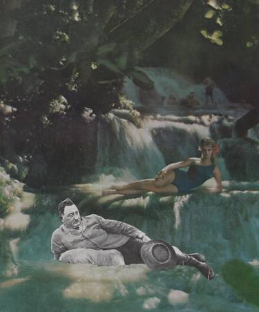 Print of Dada Fantasy Collage by Deborah Stevenson