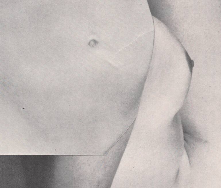 Original Conceptual Body Collage by Deborah Stevenson
