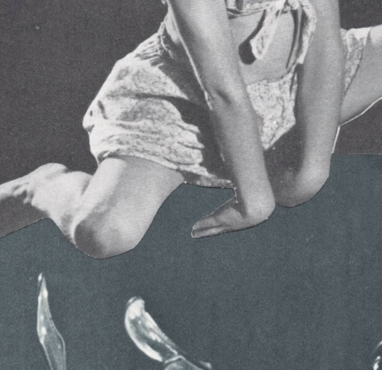 Original Conceptual Children Collage by Deborah Stevenson