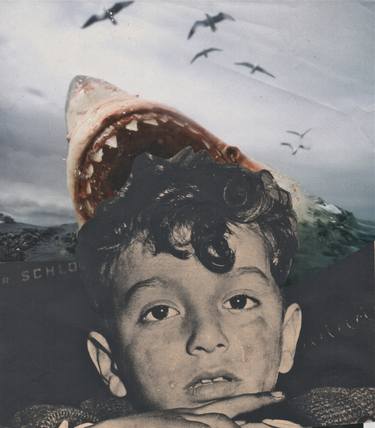 Original Conceptual Children Collage by Deborah Stevenson