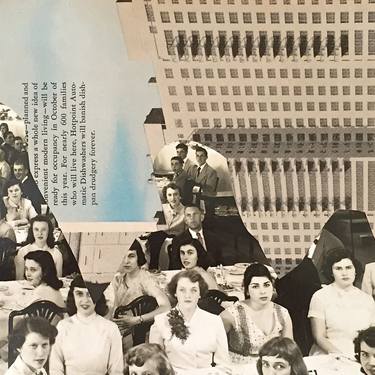 Print of Dada People Collage by Deborah Stevenson
