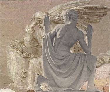 Original Classical mythology Collage by Deborah Stevenson