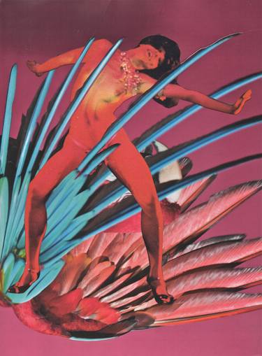 Print of Conceptual Erotic Collage by Deborah Stevenson